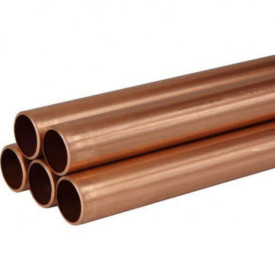 C10400 C10500 C10700 EN H62 H65 H68 Μεταλλικός σωλήνας χωρίς ραφή ευθύς σωλήνας /Χαλκοσωλήνας OD 1/2" 3/4" Χάλκινοι στρογγυλοί σωλήνες