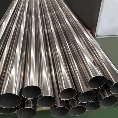 SUS 304 316 304L 316L Bright Ss Pipe Στρογγυλο τετραγωνικό ορθογώνιο σωλήνα από ανοξείδωτο χάλυβα