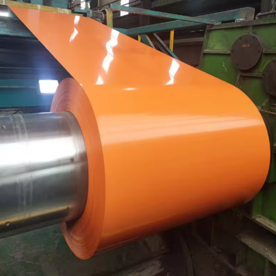Customized RAL Color PPGI Galvanized Steel Coil with PVDF Coating and 600-1250mm Width for Construction