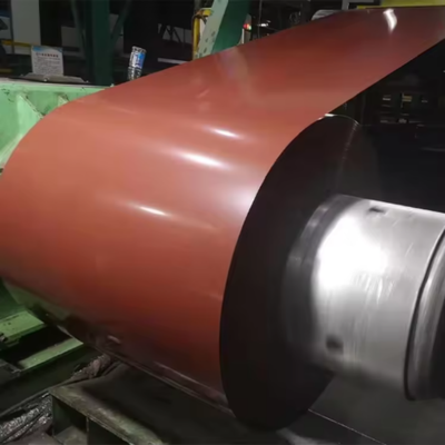 Customized RAL Color PPGI Galvanized Steel Coil with PVDF Coating and 600-1250mm Width for Construction