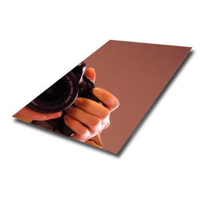 Τελεία καθρέφτη Ανθεκτική στη διάβρωση πλακέτα χάλυβα από ανοξείδωτο χάλυβα που σχηματίζεται από ψυχρό έλασμα για βιομηχανικές εφαρμογές