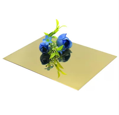 3mm Ultra Smooth Mirror γυαλισμένο φύλλο από ανοξείδωτο χάλυβα για προνομιακά έργα